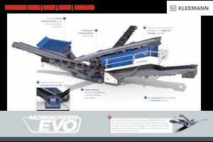 Platas cribadoras móviels Kleemann MS 952 EVO