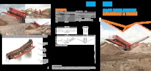 Platas cribadoras móviels Sandvik QA 451