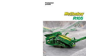 Platas cribadoras móviels McCloskey R105