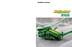 Platas cribadoras móviels McCloskey R105