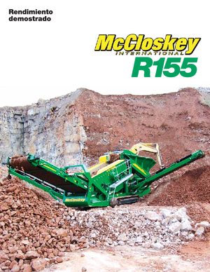 Platas cribadoras móviels McCloskey R155