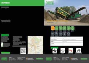 Platas cribadoras móviels RESTA TH2