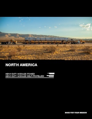 Remolque modular de servicio pesado Goldhofer THP/DC