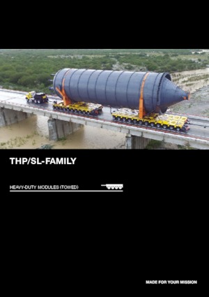 Remolque modular de servicio pesado Goldhofer THP/SL