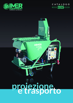 Maquinas de pulverización y transporte de mortero Imer Small 50 Evo