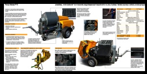 Bombas de hormigón fijas Putzmeister P 13 EMR KA 230