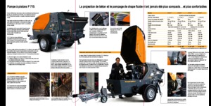 Bombas de hormigón fijas Putzmeister P 715 TD