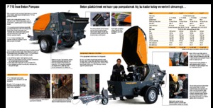 Bombas de hormigón fijas Putzmeister P 715 TD