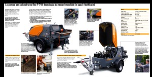 Bombas de hormigón fijas Putzmeister P 718 TD