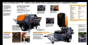 Bombas de hormigón fijas Putzmeister P 718 TD