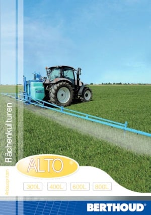 Pulverizadoras de montaje Berthoud Alto 800