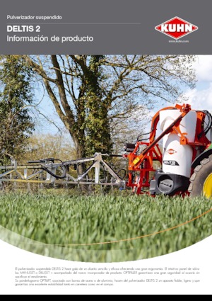 Pulverizadoras de montaje Kuhn Deltis 2
