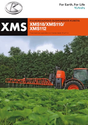 Pulverizadoras de montaje Kubota XMS108