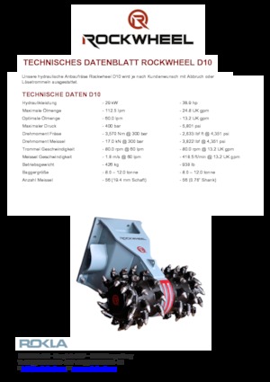 Cabezales refinadores de montaje Rockwheel by ROCK.ZONE D 10