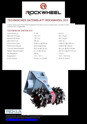 Cabezales refinadores de montaje Rockwheel by ROCK.ZONE D 15