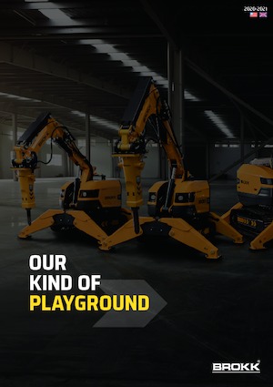 Cabezales refinadores de montaje Brokk BDC 50