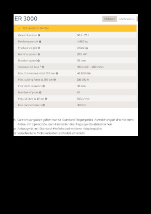 Cabezales refinadores de montaje Epiroc ER 3000