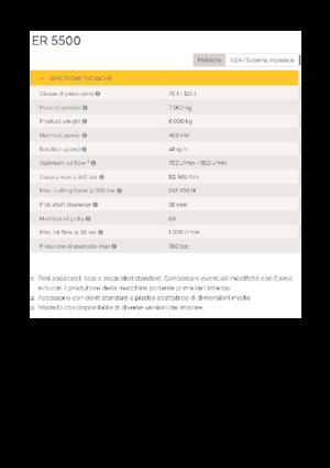 Cabezales refinadores de montaje Epiroc ER 5500