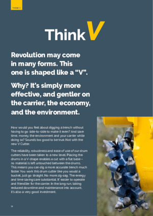 Cabezales refinadores de montaje Epiroc ER 1500xl