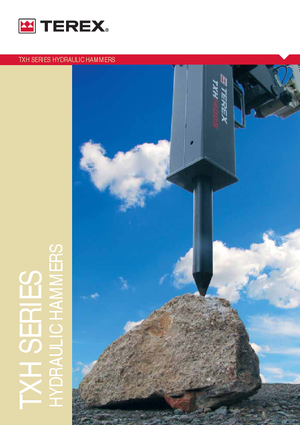 Cabezales refinadores de montaje Terex WS 60 N HD