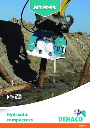 Vibradores planos montables Dehaco HYRAX 125