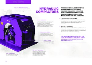 Vibradores planos montables Prodem PHC100