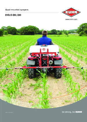 Pulverizadoras de montaje Kuhn Evolis Q80