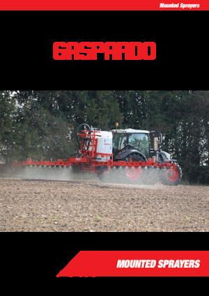 Pulverizadoras de montaje Gaspardo Teko 600