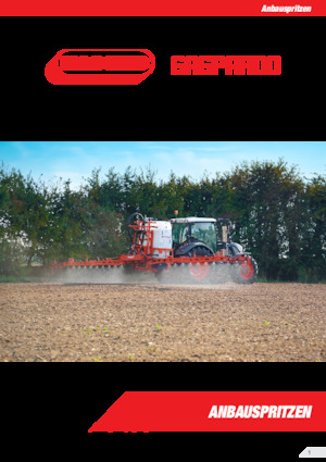 Pulverizadoras de montaje Gaspardo Tempo Ultra 1600 Isotronic