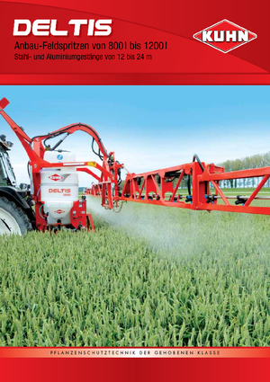 Pulverizadoras de montaje Kuhn Deltis 1000 RHPM