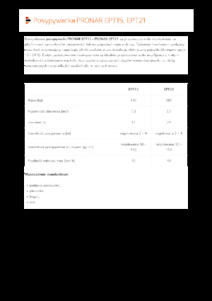 Gravilladoras montables Pronar EPT 21