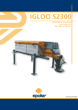 Gravilladoras montables Epoke® Igloo S 2300