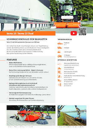 Barredoras delanteras montables Bema 25/2300