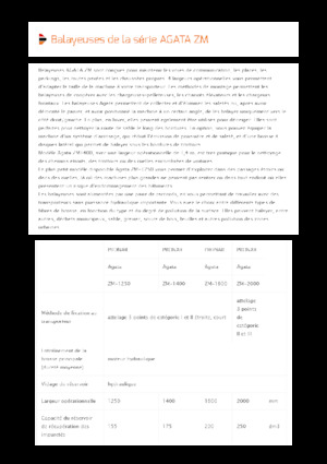 Barredoras delanteras montables Pronar Agata ZM 2000