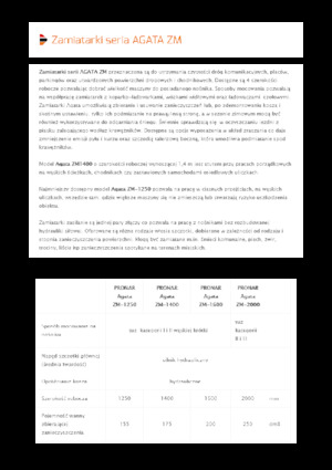 Barredoras delanteras montables Pronar Agata ZM 2000