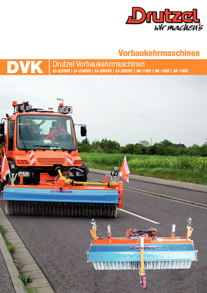 Barredoras delanteras montables Drutzel DVK-M 150 H