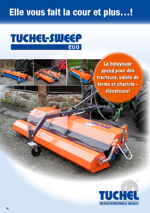 Barredoras delanteras montables Tuchel Eco 180 Ø 520