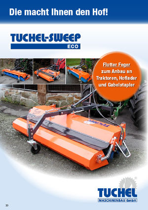 Barredoras delanteras montables Tuchel Eco 180 Ø 520