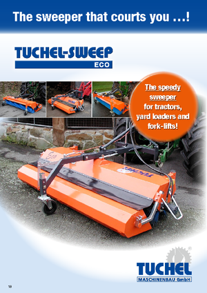 Barredoras delanteras montables Tuchel Eco 180 Ø 520