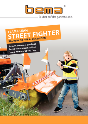 Barredoras delanteras montables Bema Kommunal 520 Dual 1250