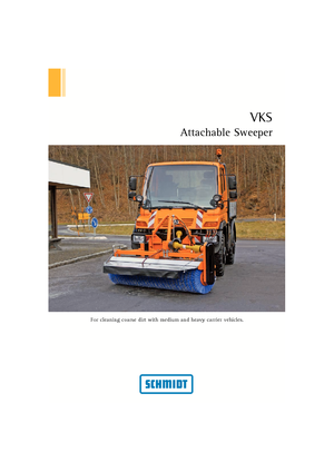 Barredoras delanteras montables Schmidt VKS 24