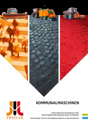 Barredoras delanteras montables Pronar ZM 1600 