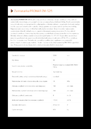 Barredoras delanteras montables Pronar ZM-S 25