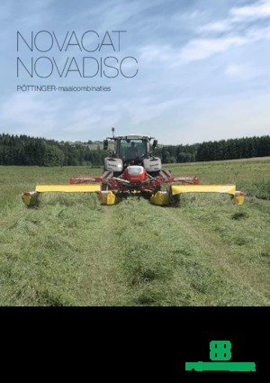 Combinaciones de segadoras - disco con acondicionadores Pöttinger NovaCat A 10 ED