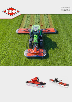 Tambor combinación de siega sin acondicionador Kuhn PZ 8831