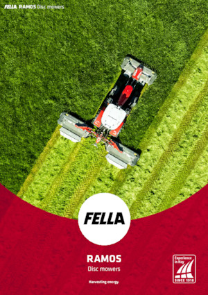 Combinaciones de segadoras - disco con acondicionadores Fella Ramos 8612 TL-RC