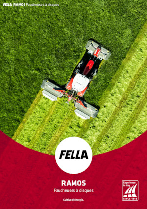 Combinaciones de segadoras - disco con acondicionadores Fella Ramos 8612 TL-RC