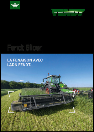 Combinaciones de segadoras - disco con acondicionadores Fendt Slicer 960 KC Pro