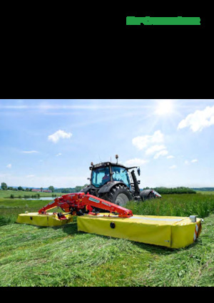 Combinaciones de segadoras discos sin acondirionadores Pöttinger NovaCat A 10 CF