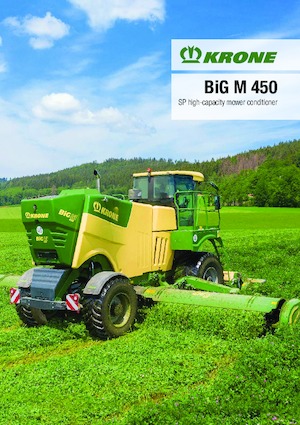 Acondicionadoras de siega automotrices Krone Big M 450 CV